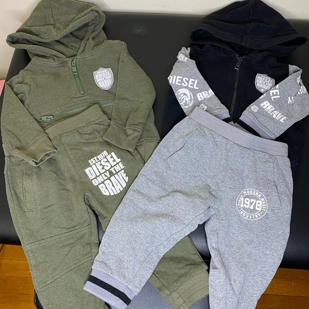 COPY - Two Diésel sweatsuits 18M
